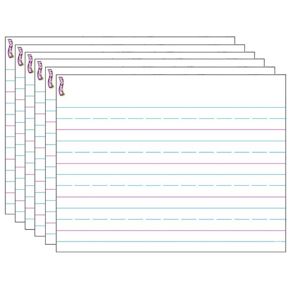 Trend Enterprises Handwriting Paper Wipe-Off® Chart, 17in x 22in, PK6 T27307